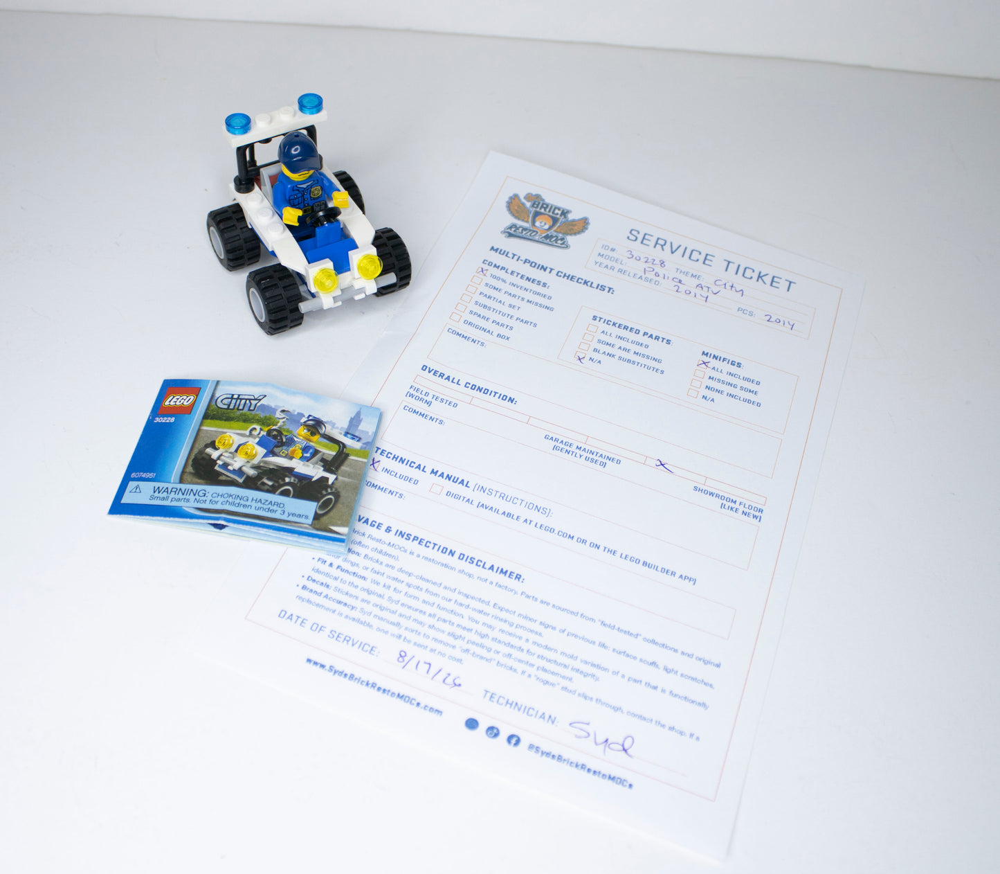 30228 City: Police ATV Polybag