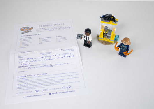 30453 Marvel: Captain Marvel and Nick Fury Polybag