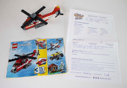 31013 Creator 3 in 1: Red Thunder