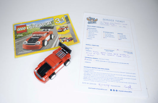 31055 Creator 3 in 1: Red Racer