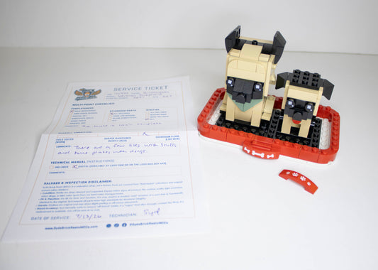 40440 Brickheadz: German Shepherd