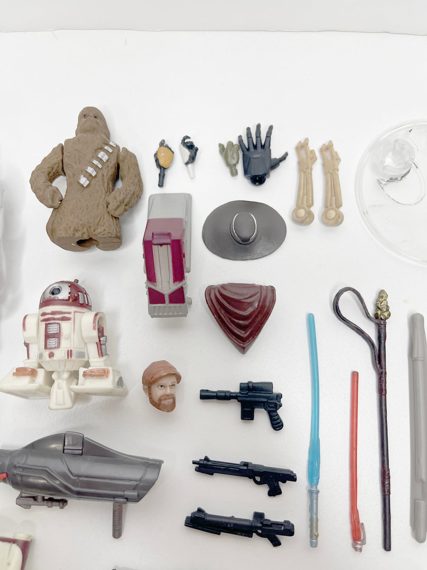 Non-LEGO Salvage: Star Wars Action Figure Parts