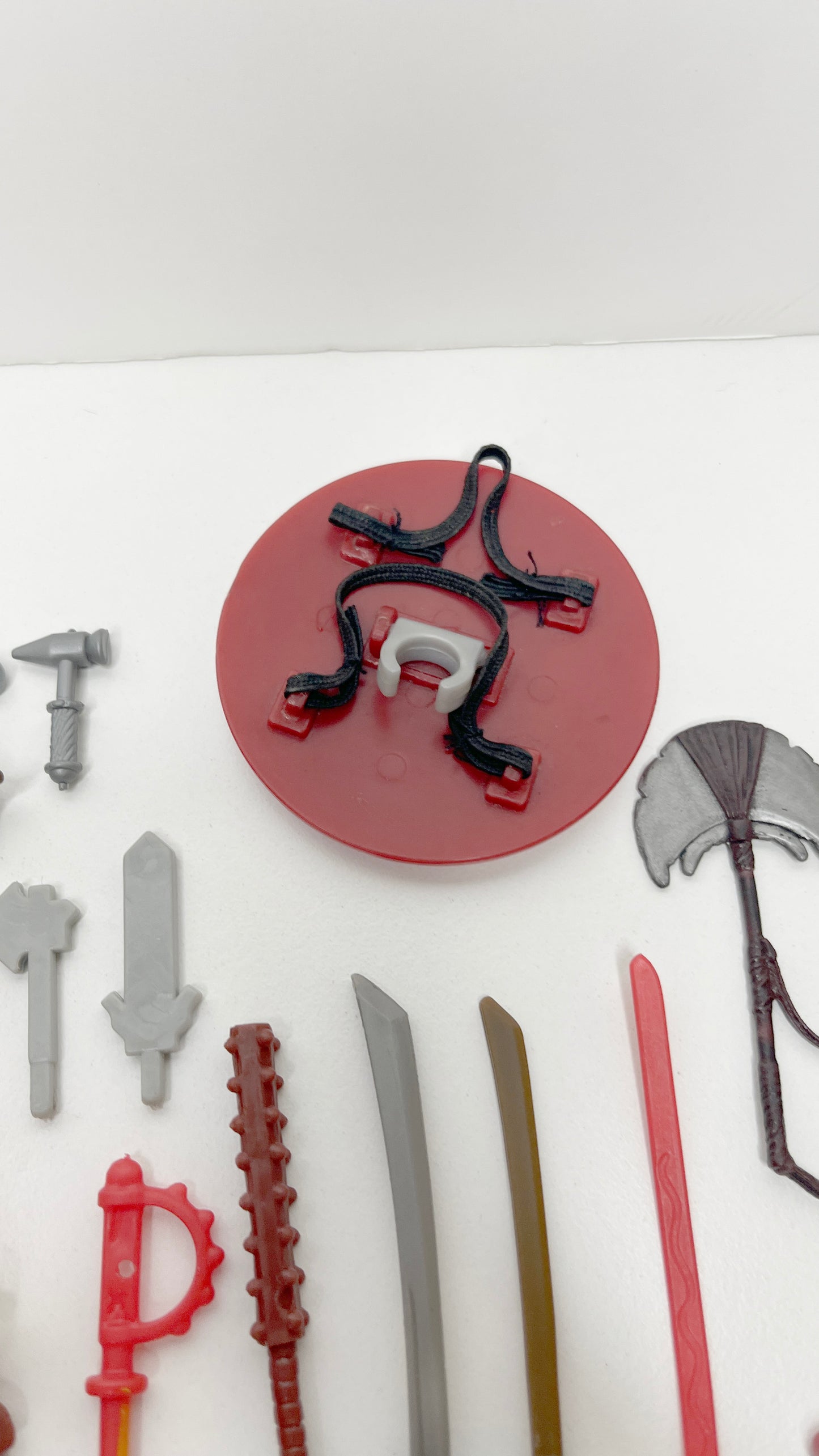Non-LEGO Salvage: Misc Action Figure Weapons, Projectiles, and Parts