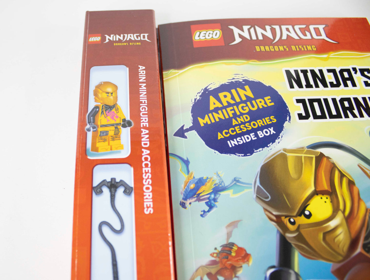 Books: LEGO Ninjago - Ninja's Journey Book with Arin Minifigure (NEW)