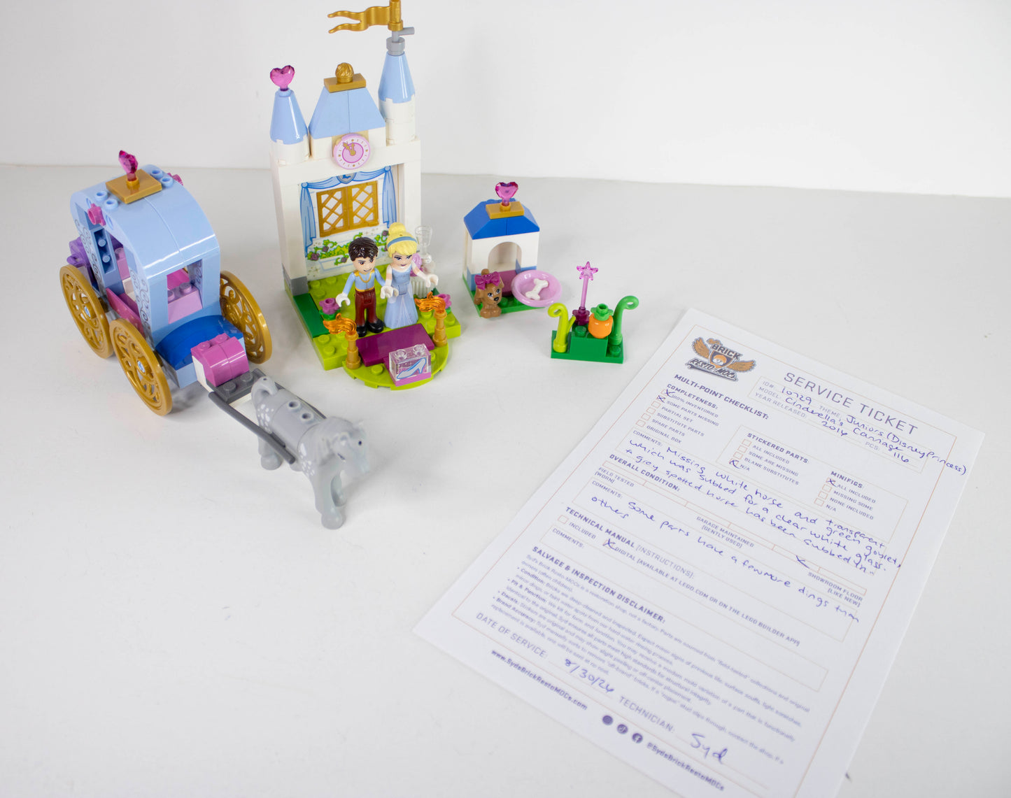 10729 Juniors (Disney Princess): Cinderella's Carriage