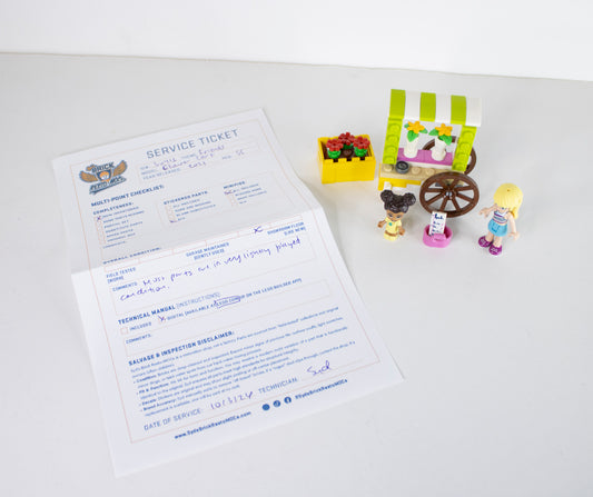 30413 Friends: Flower Cart Polybag