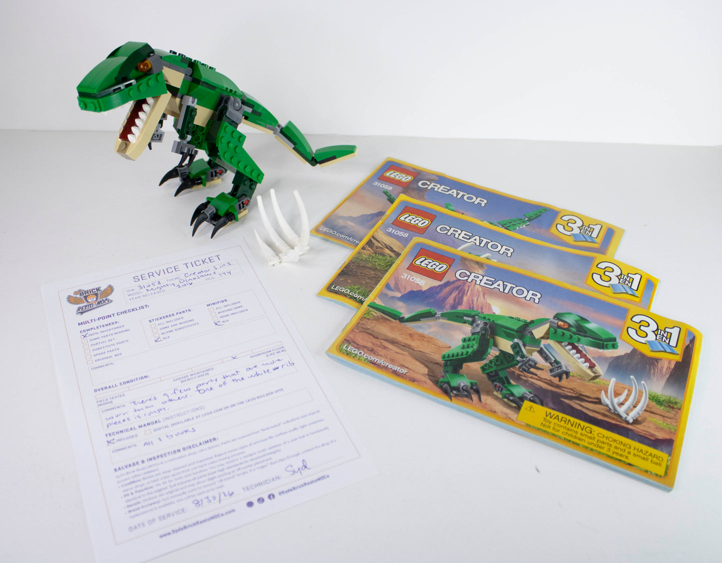 31058 Creator 3 in 1: Mighty Dinosaurs (#2)