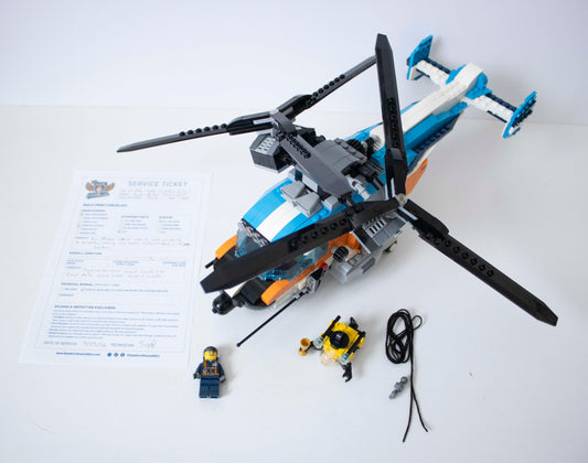 31096 Creator 3-in-1: Twin-Rotor Helicopter