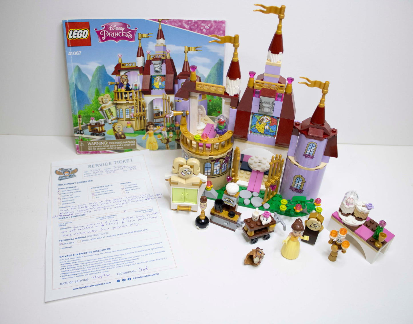 41067 Disney: Belle's Enchanted Castle