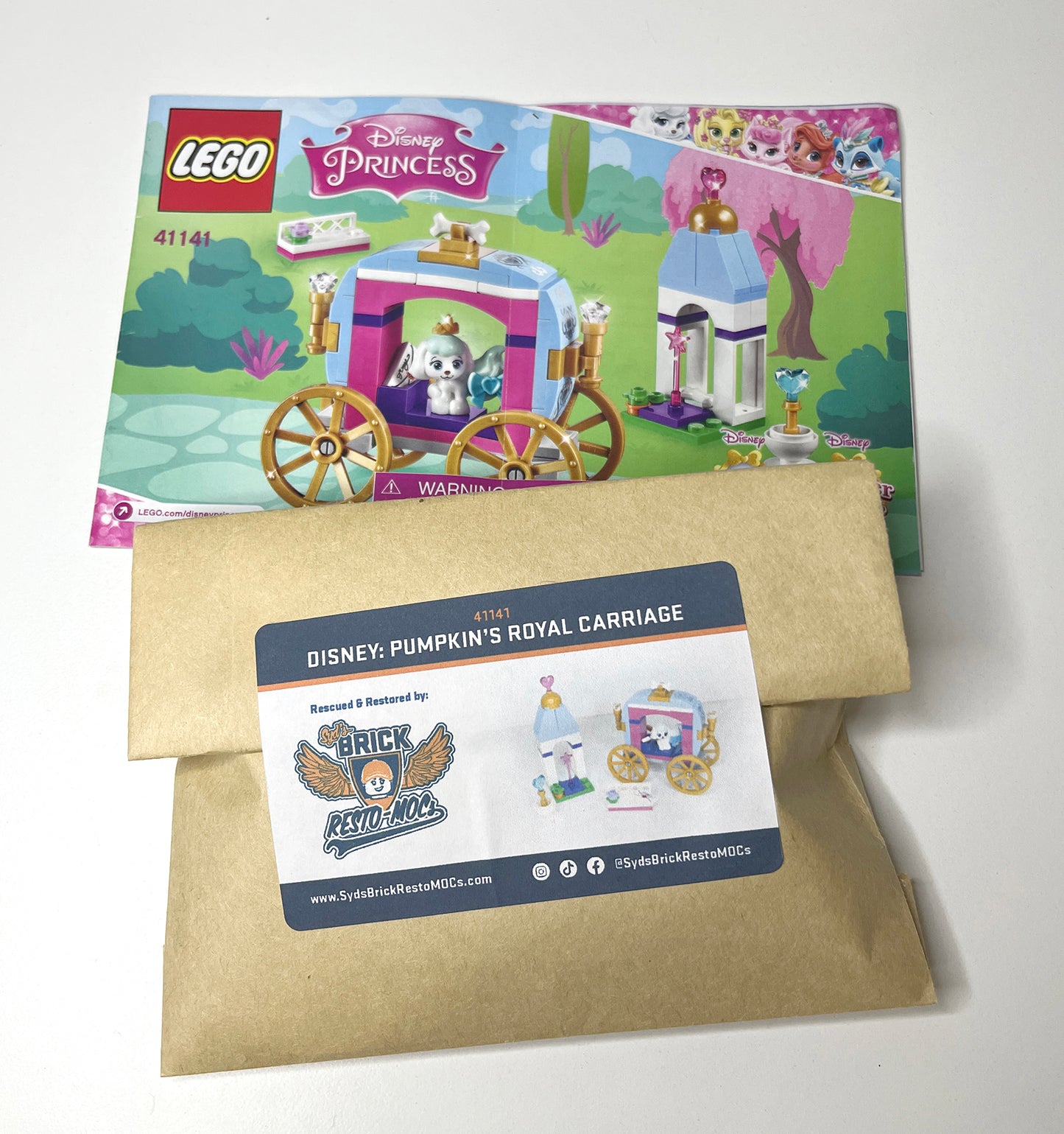 41141 Disney Princess: Pumpkin's Royal Carriage
