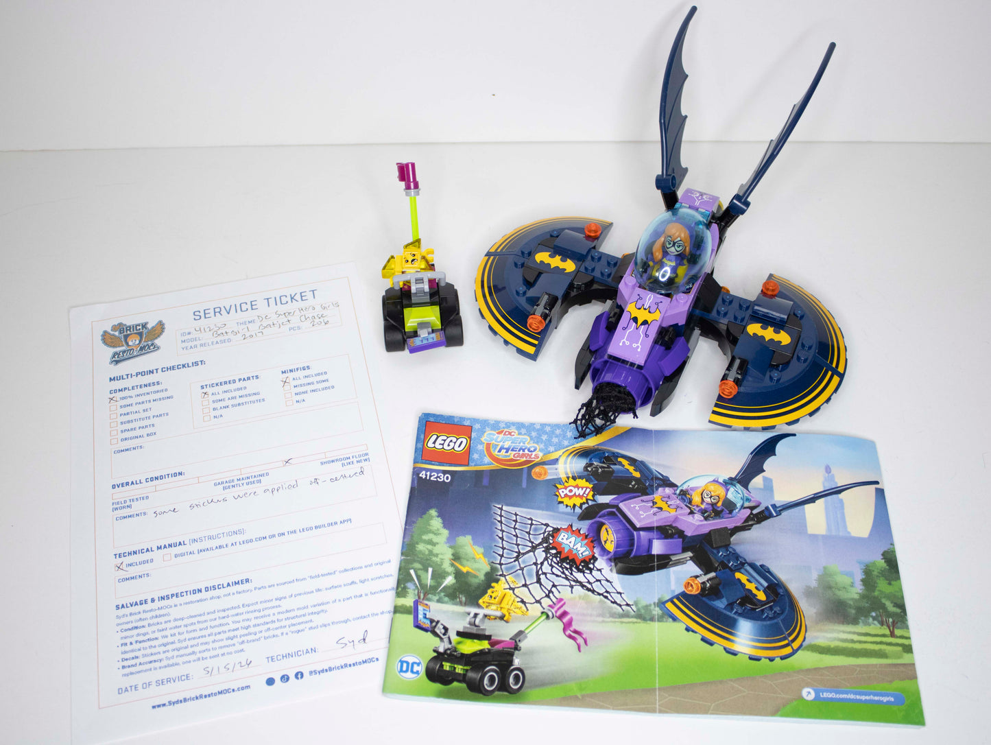 41230 DC Super Hero Girls: Batgirl Batjet Chase