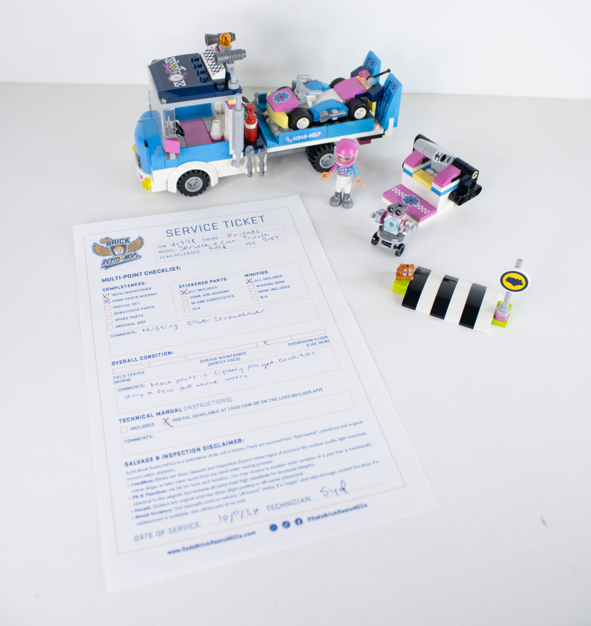 41348 Friends: Service & Care Truck