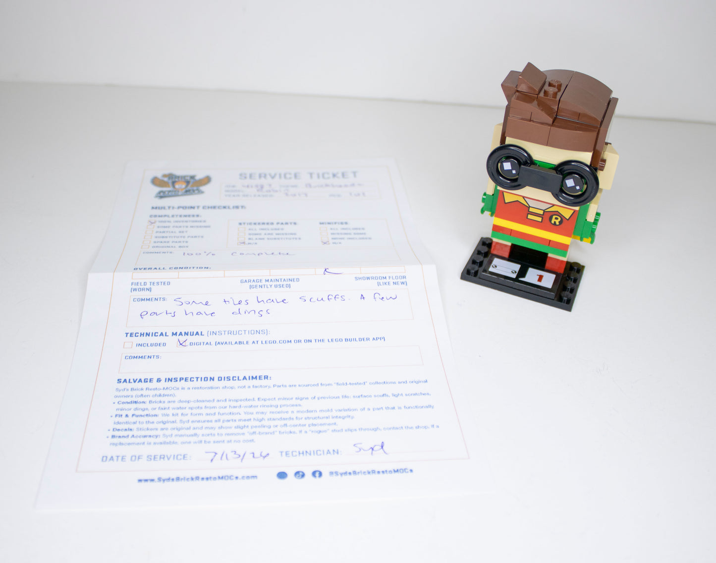 41587 Brickheadz: Robin