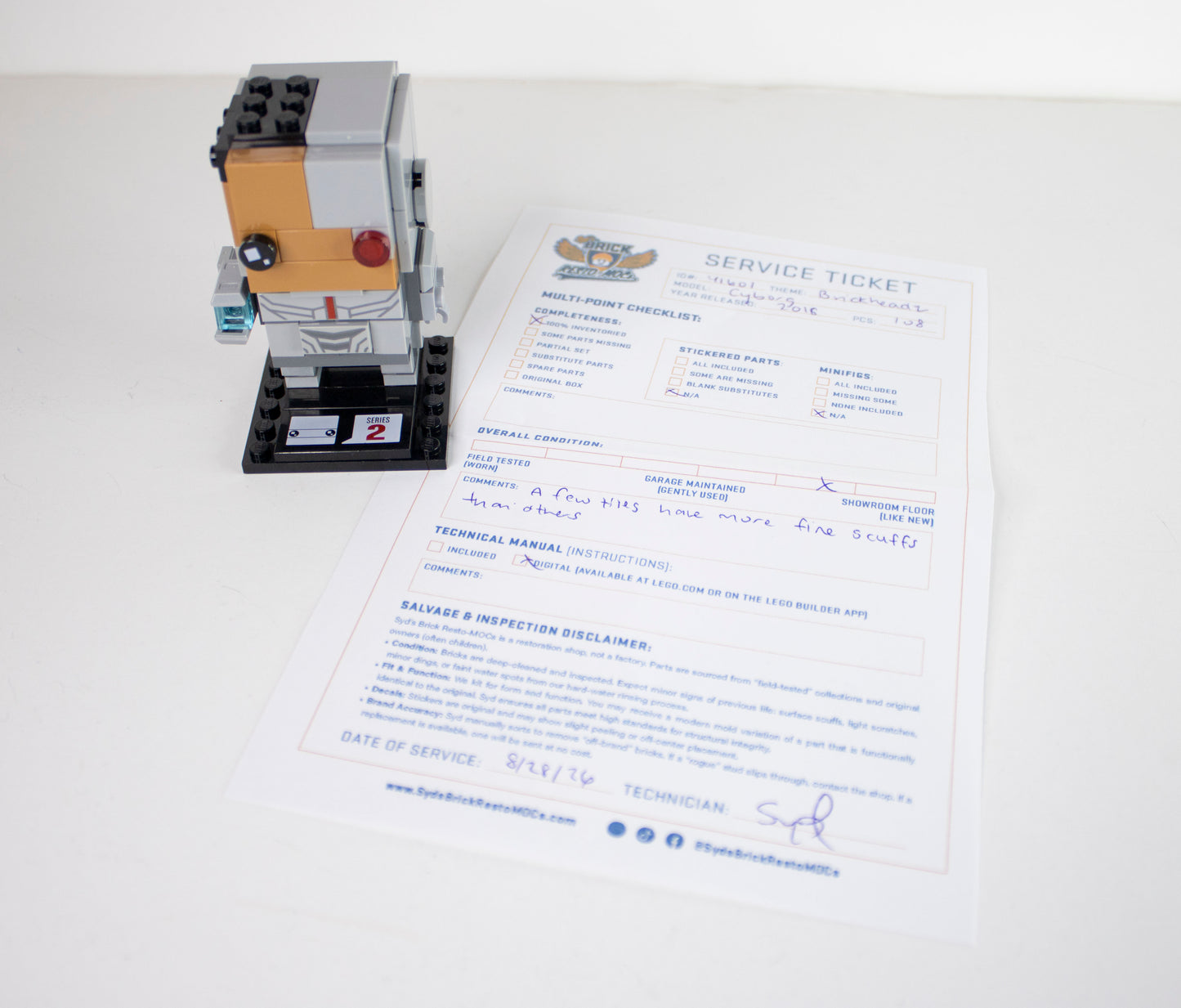 41601 Brickheadz: Cyborg