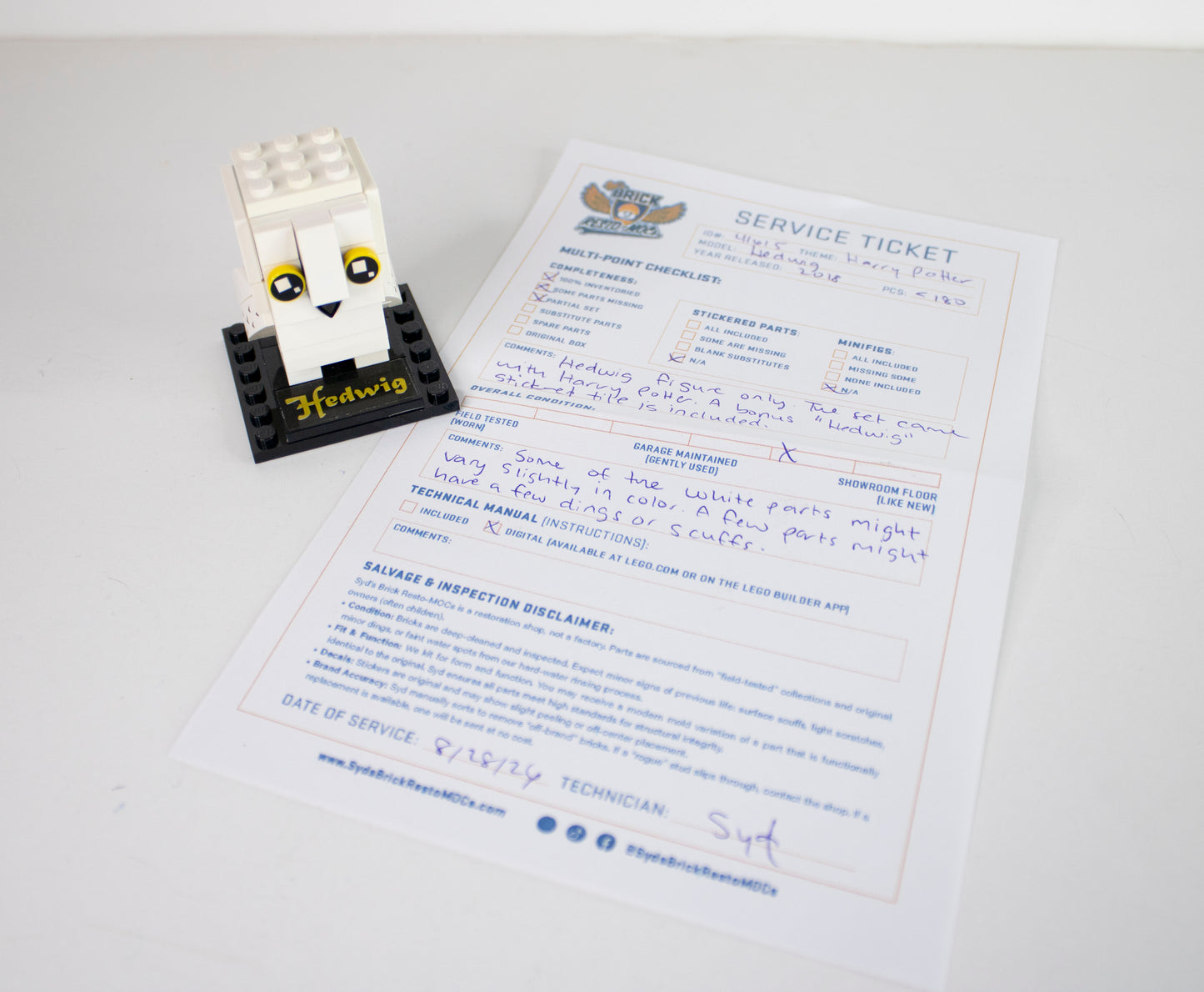 41615 Brickheadz: Hedwig