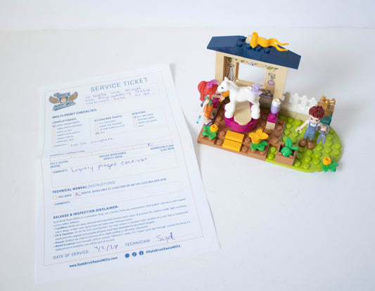 41696 Friends: Pony-Washing Stable