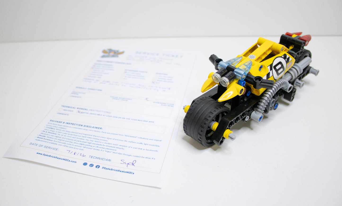 42058 Technic: Stunt Bike