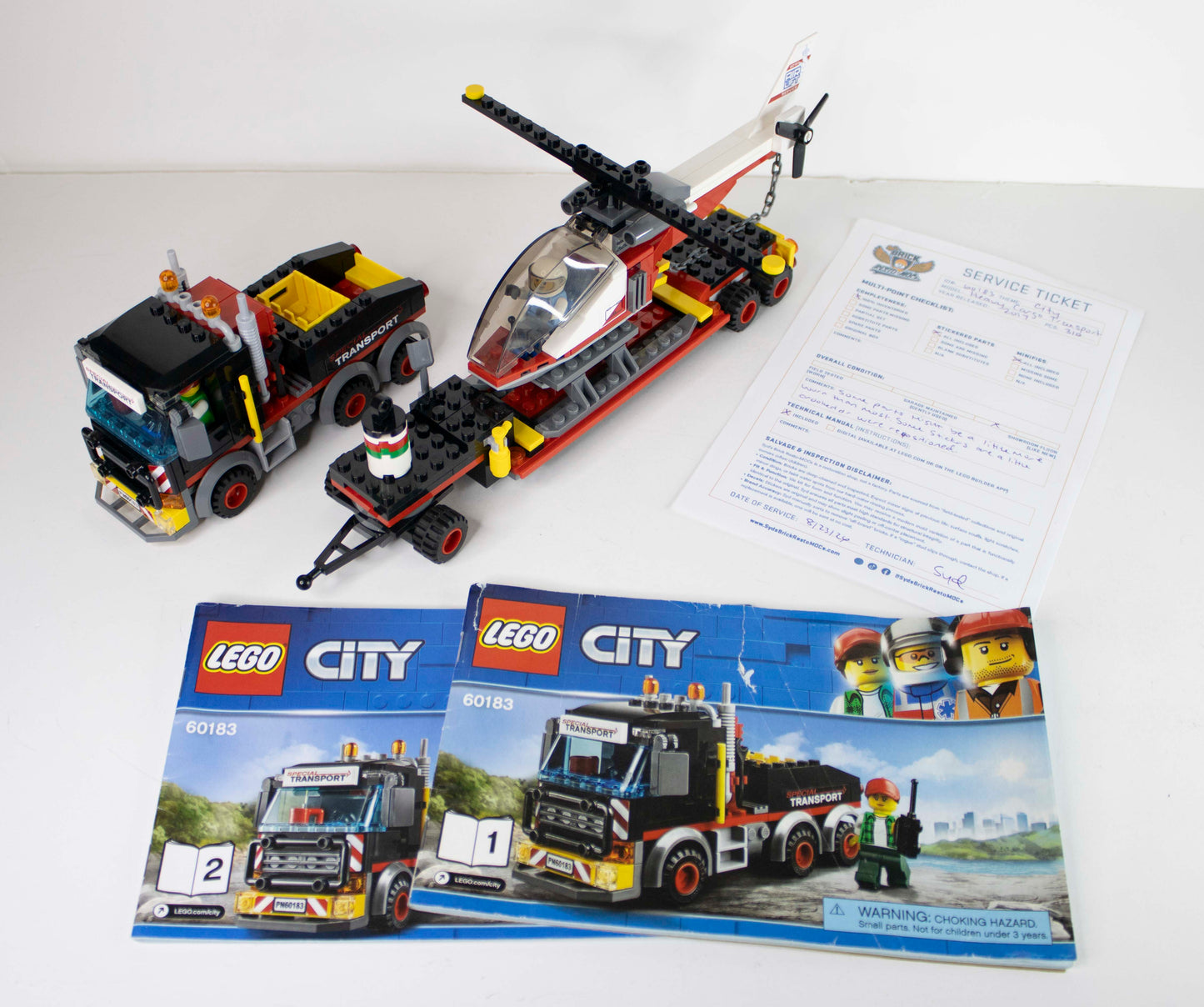 60183 City: Heavy Cargo Transport