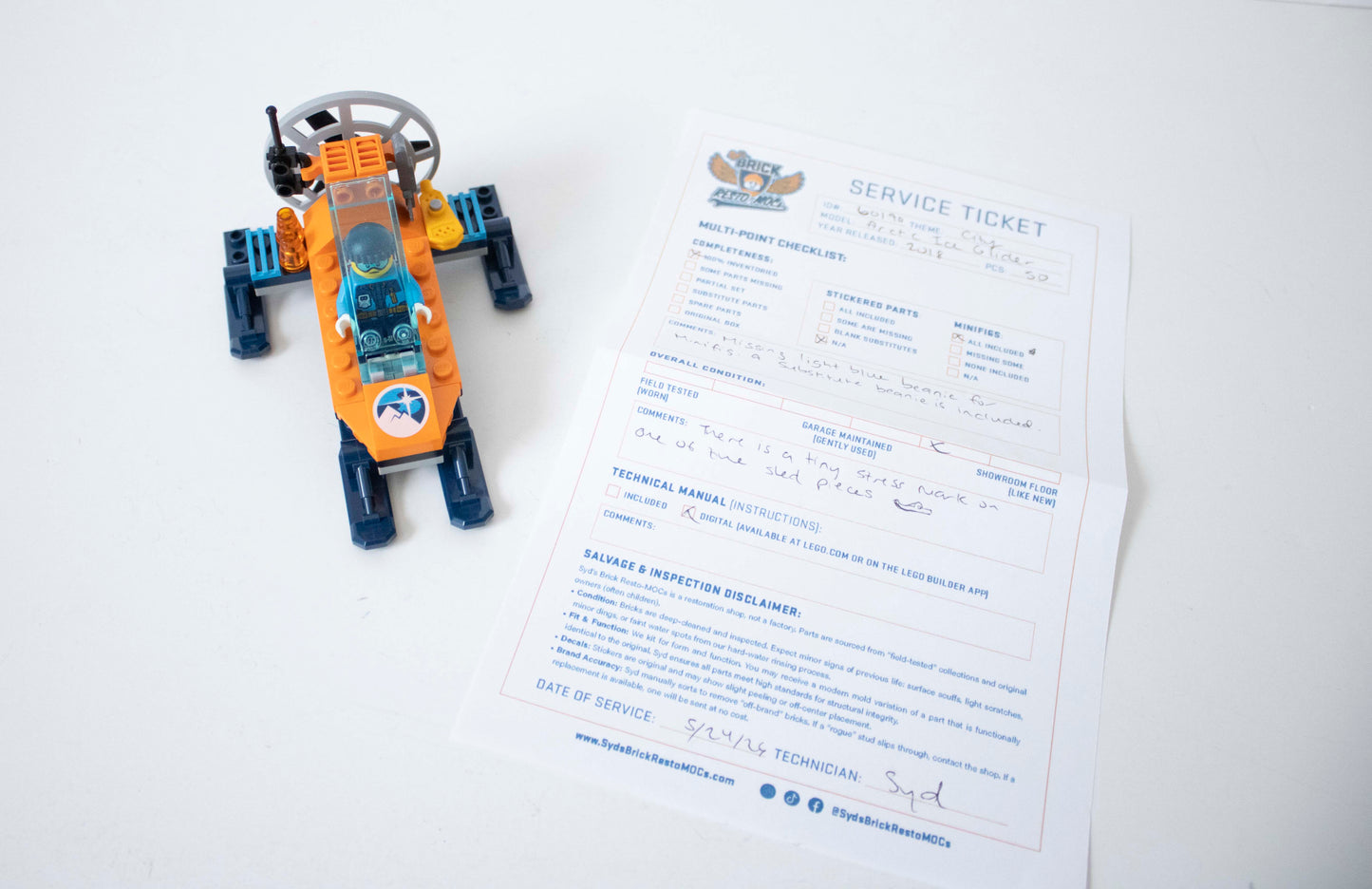 60190 City: Arctic Ice Glider