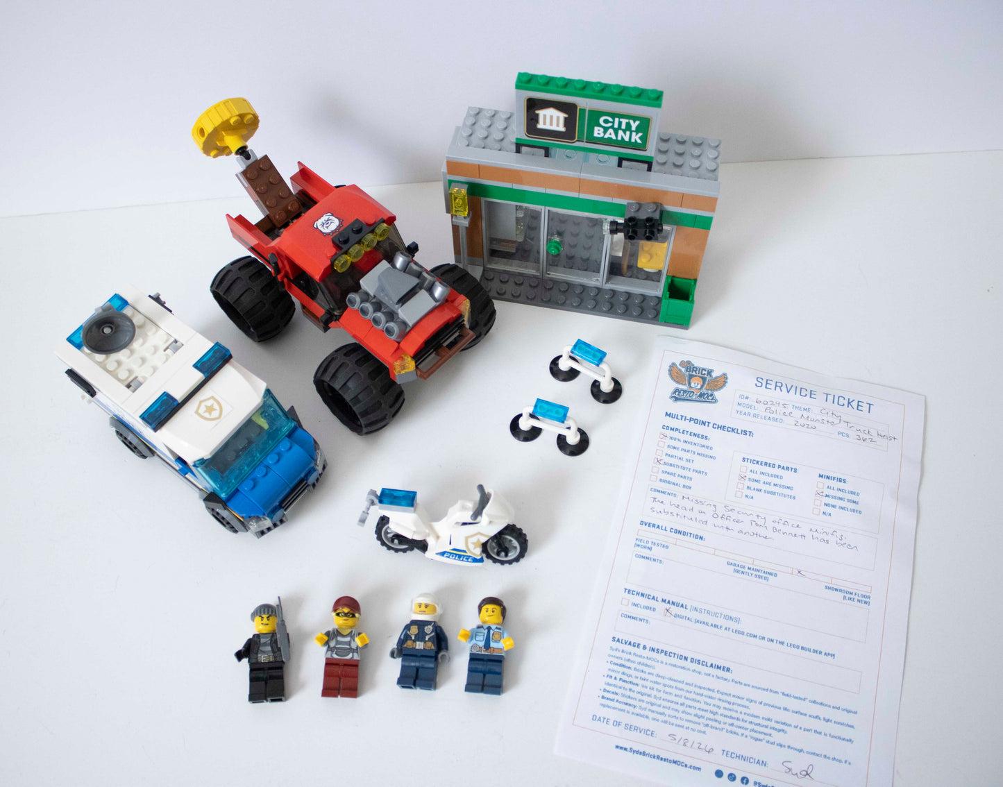 60245 City: Police Monster Truck Heist