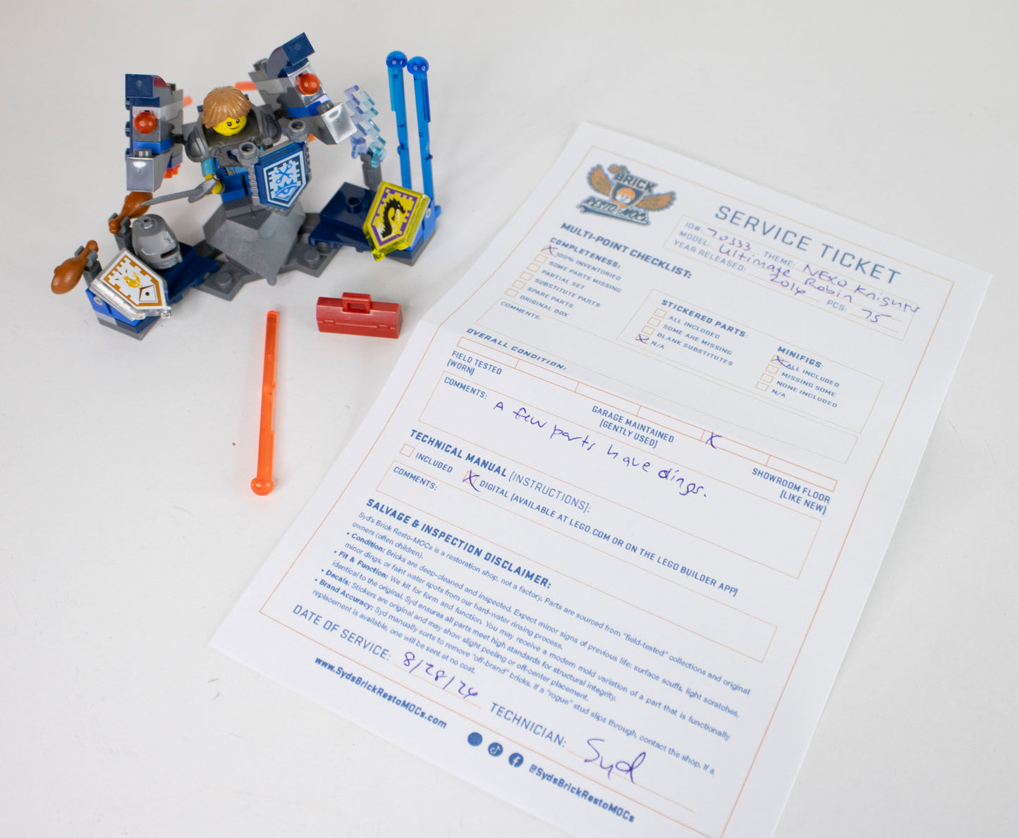 70333 NEXO Knights: Ultimate Robin