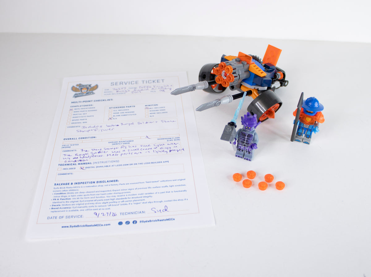 70347 NEXO Knights: King's Guard Artillery