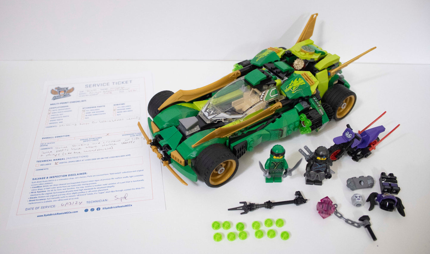 70641 Ninjago: Ninja Nightcrawler