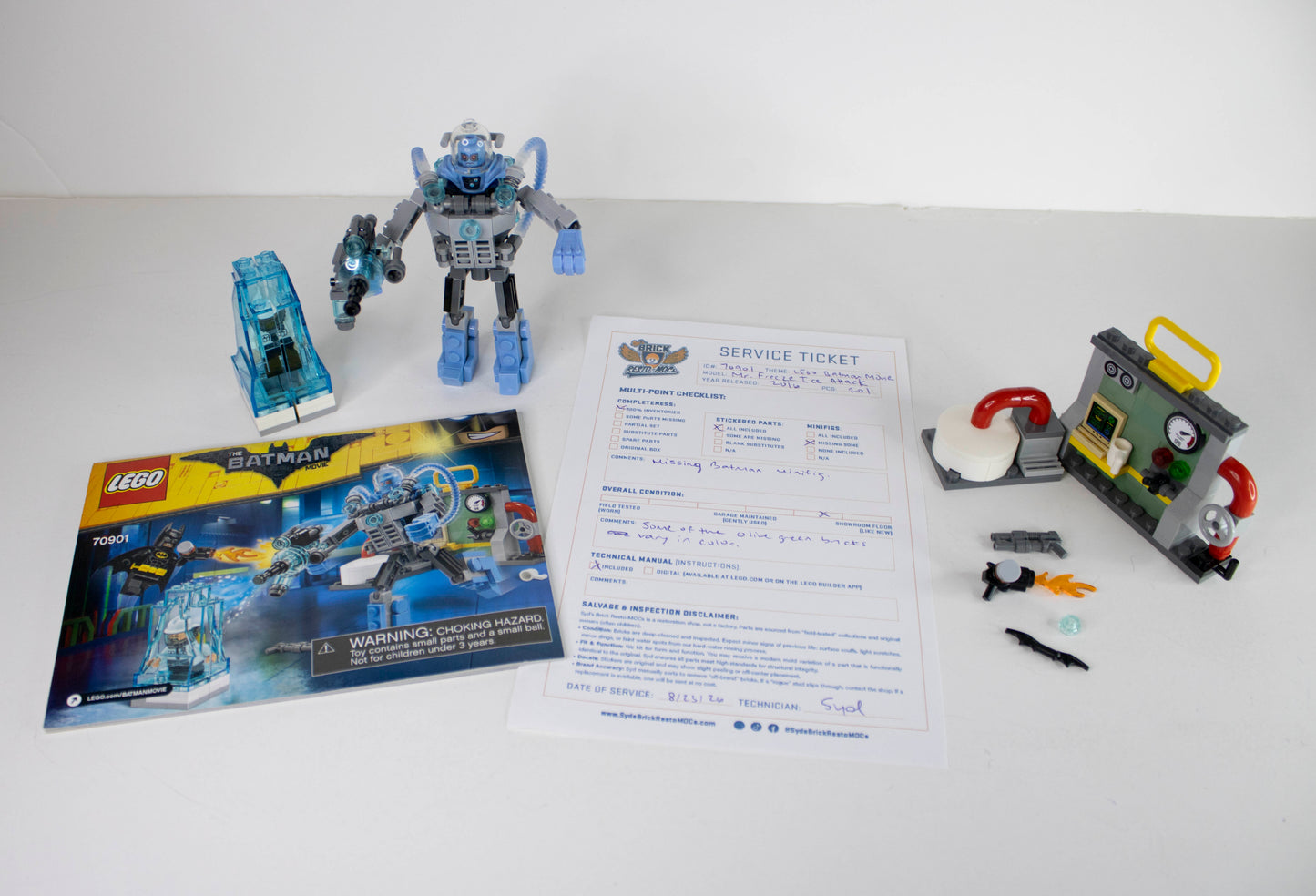 70901 The LEGO Batman Movie: Mr. Freeze Ice Attack
