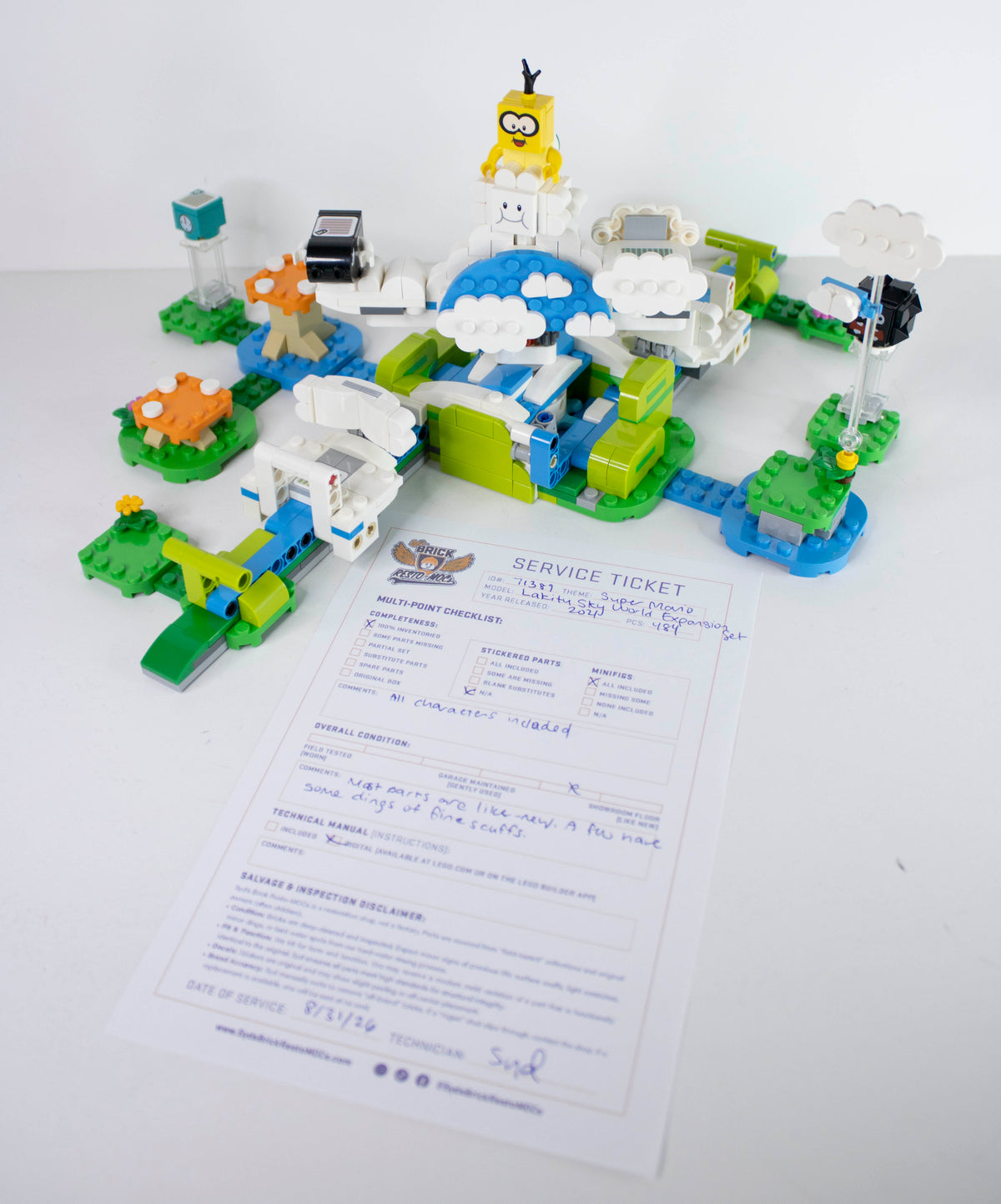 71389 Super Mario: Lakitu Sky World Expansion Set