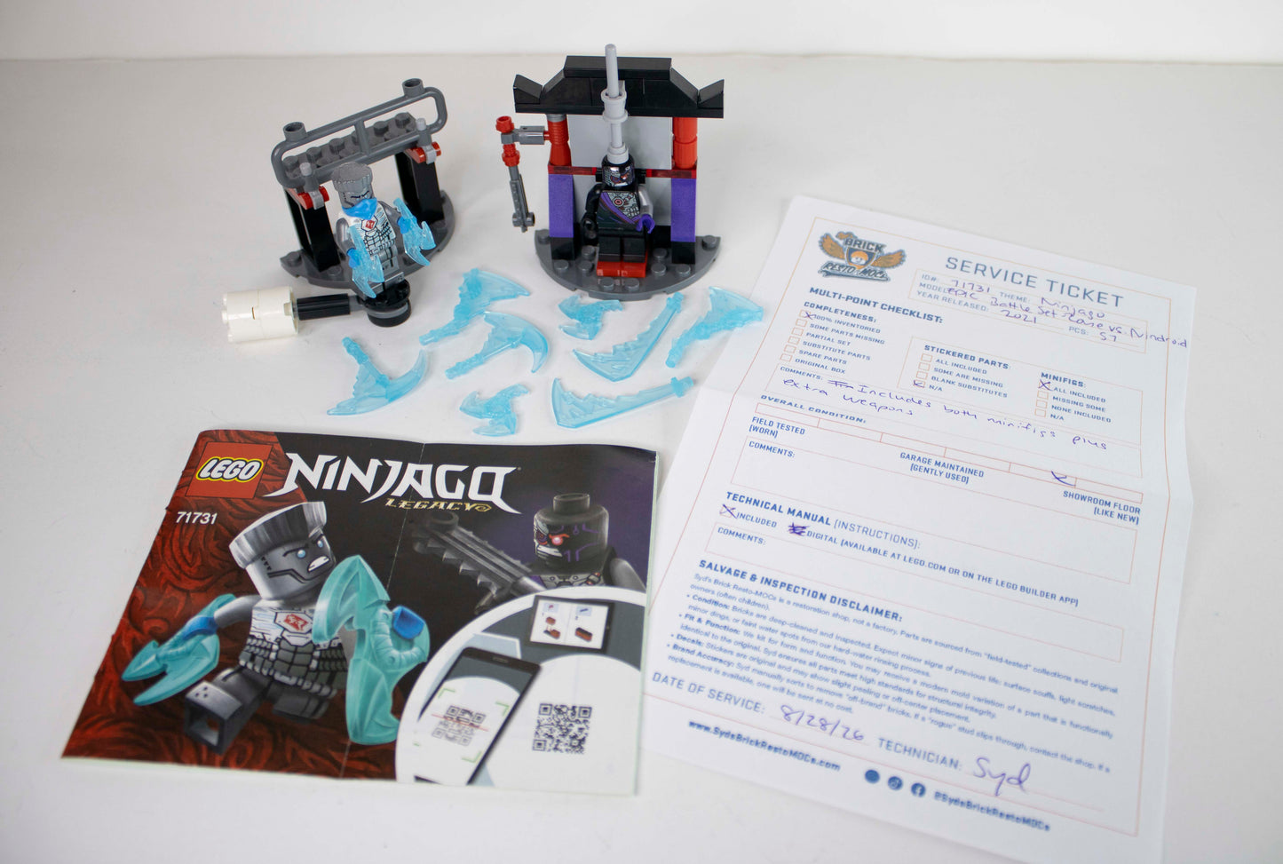 71731 Ninjago: Epic Battle Set - Zane vs Nindroid