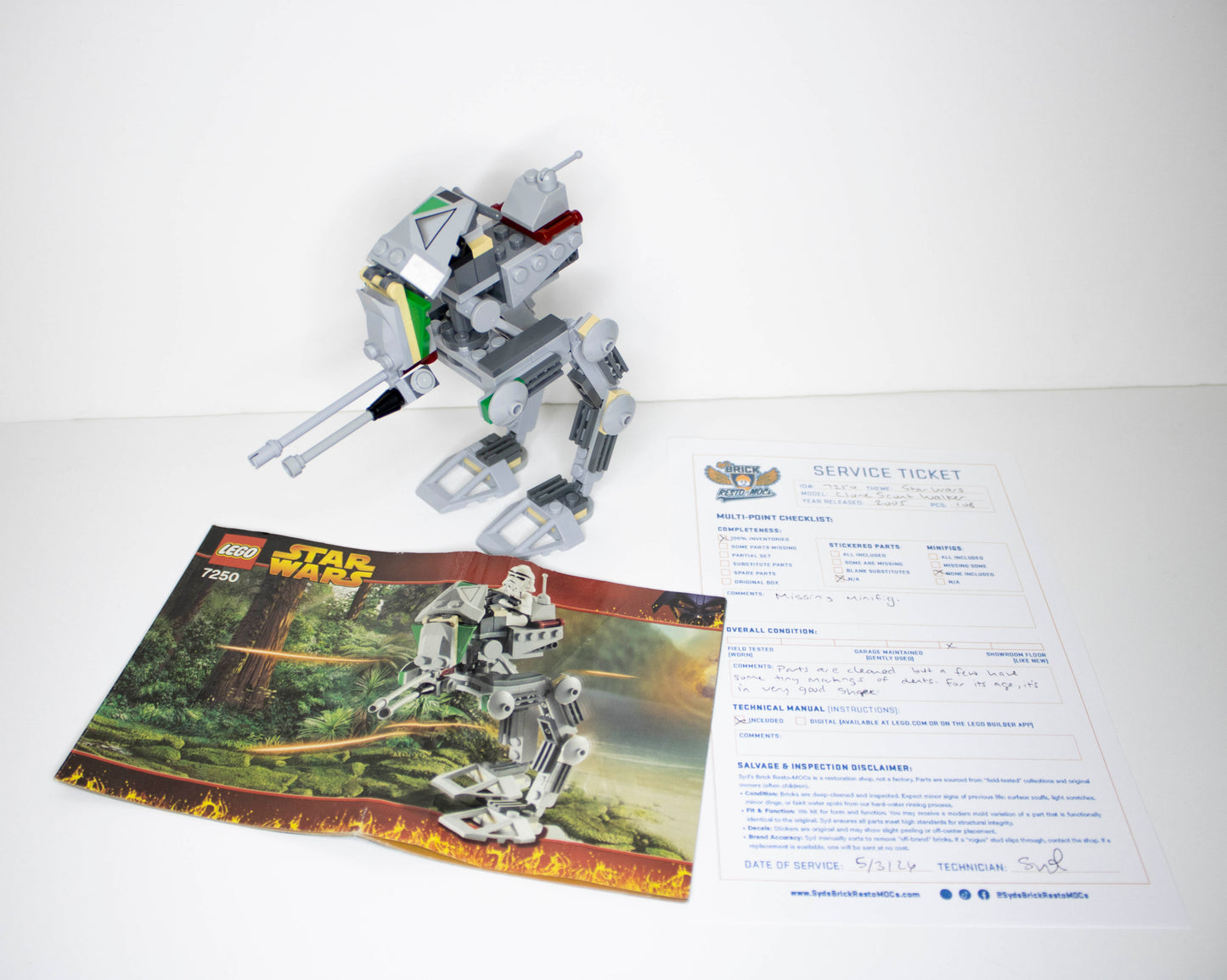 7250 Star Wars: Clone Scout Walker