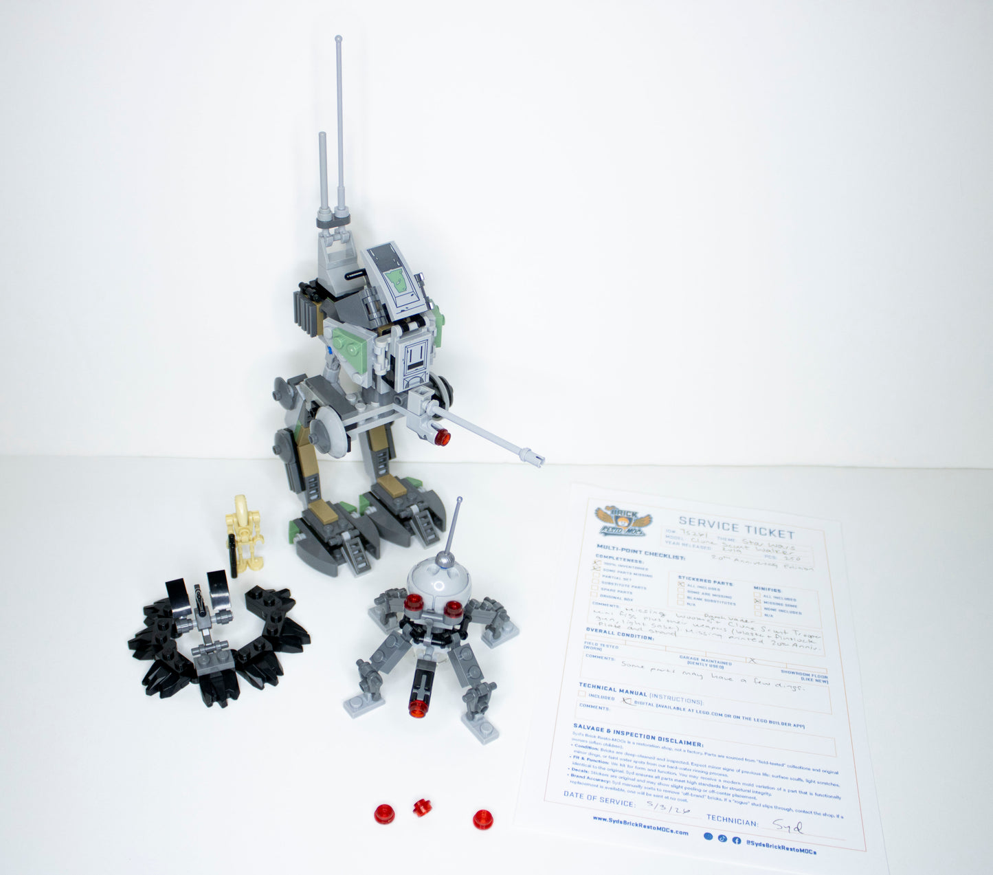 75261 Star Wars: Clone Scout Walker 20th Anniversary Edition