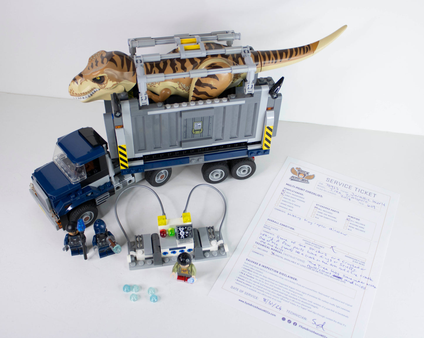 75933 Jurassic World: T.rex Transport (#2)
