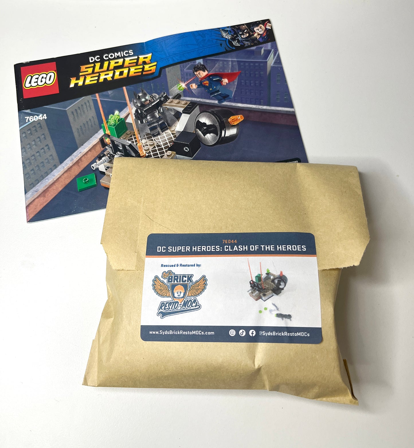 76044 DC Comics Super Heroes: Clash of the Heroes