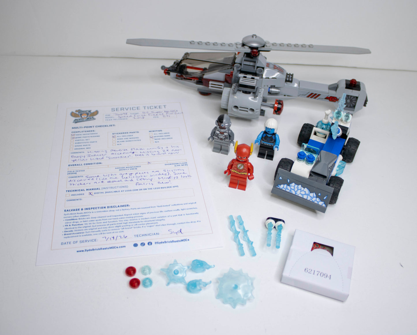 76098 DC Super Heroes: Speed Force Freeze Pursuit