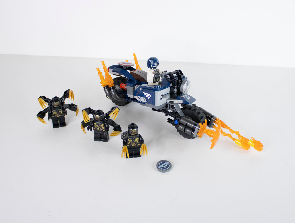 76123 Marvel Avengers: Captain American - Outriders Attack