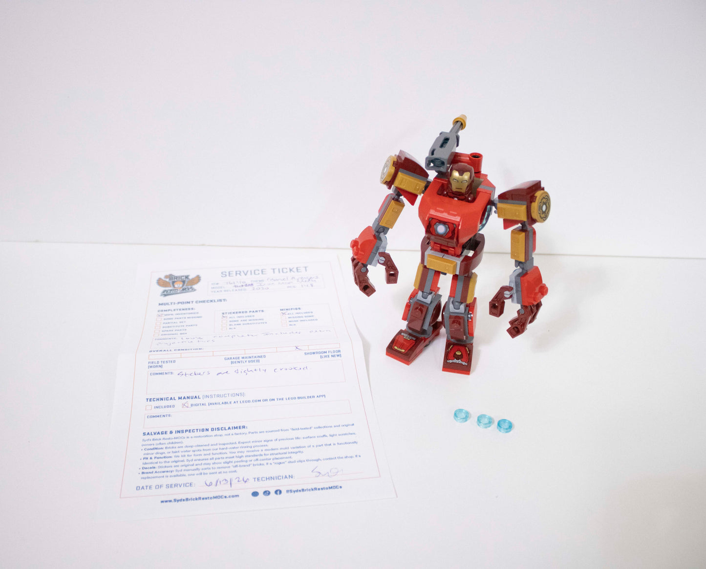 76140 Marvel Avengers: Iron Man Mech