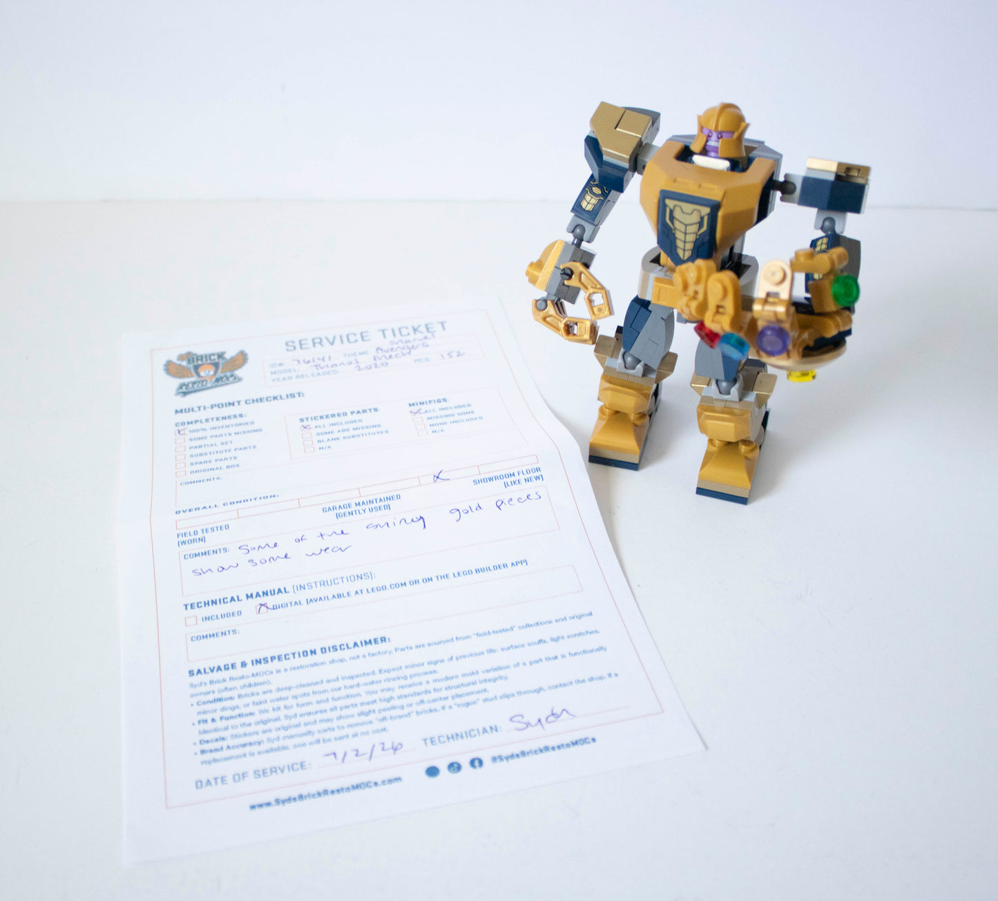 76141 Marvel Avengers: Thanos Mech