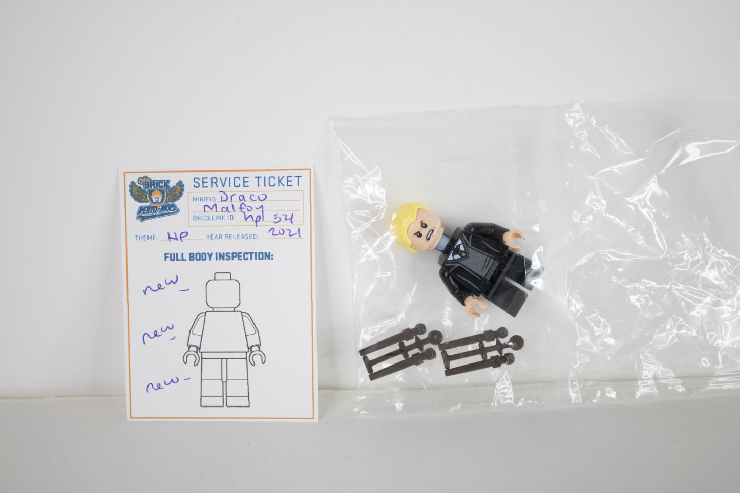 Minifig: Draco Malfoy hp321 (Harry Potter)