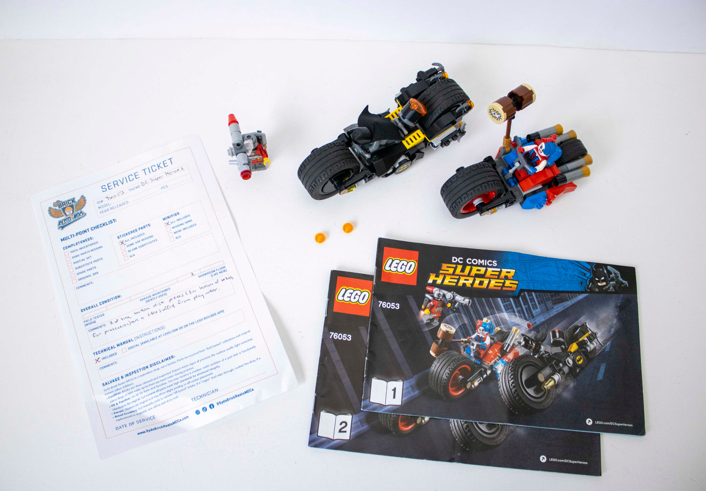76053 DC Super Heroes: Gotham City Cycle Chase