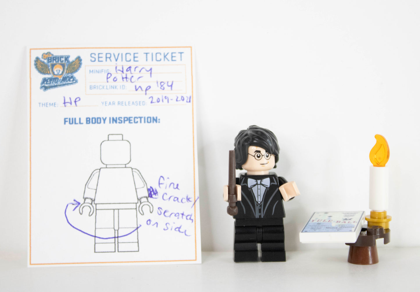 Minifig: Harry Potter hp184 (Harry Potter)