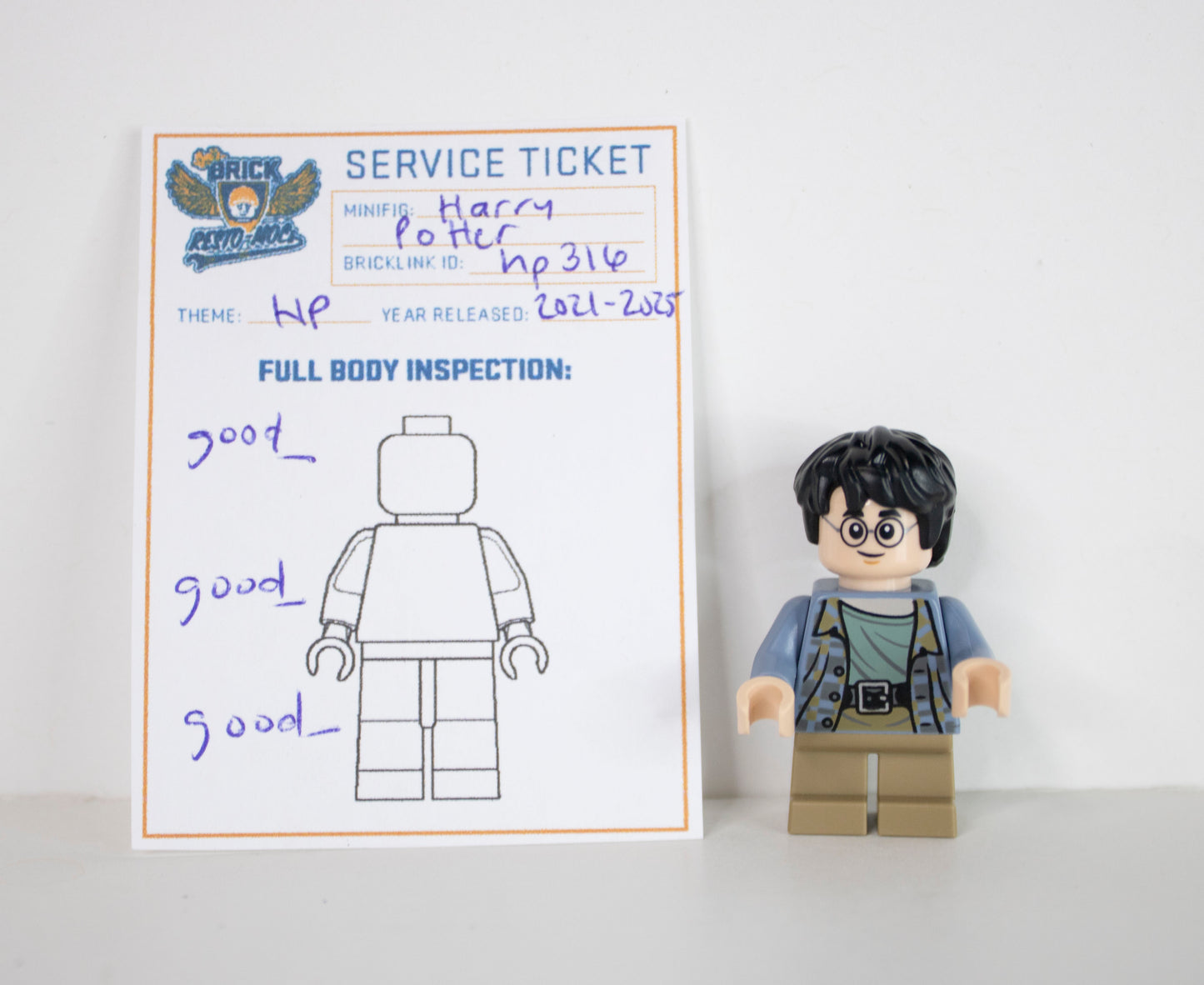 Minifig: Harry Potter hp316 (Harry Potter)