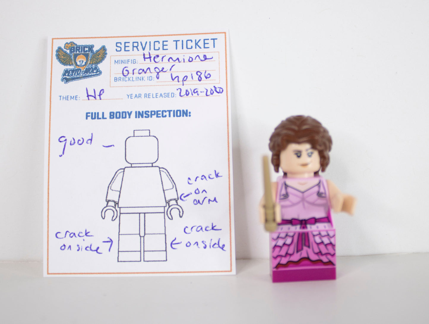 Minifig: Hermione Granger hp186 (Harry Potter)
