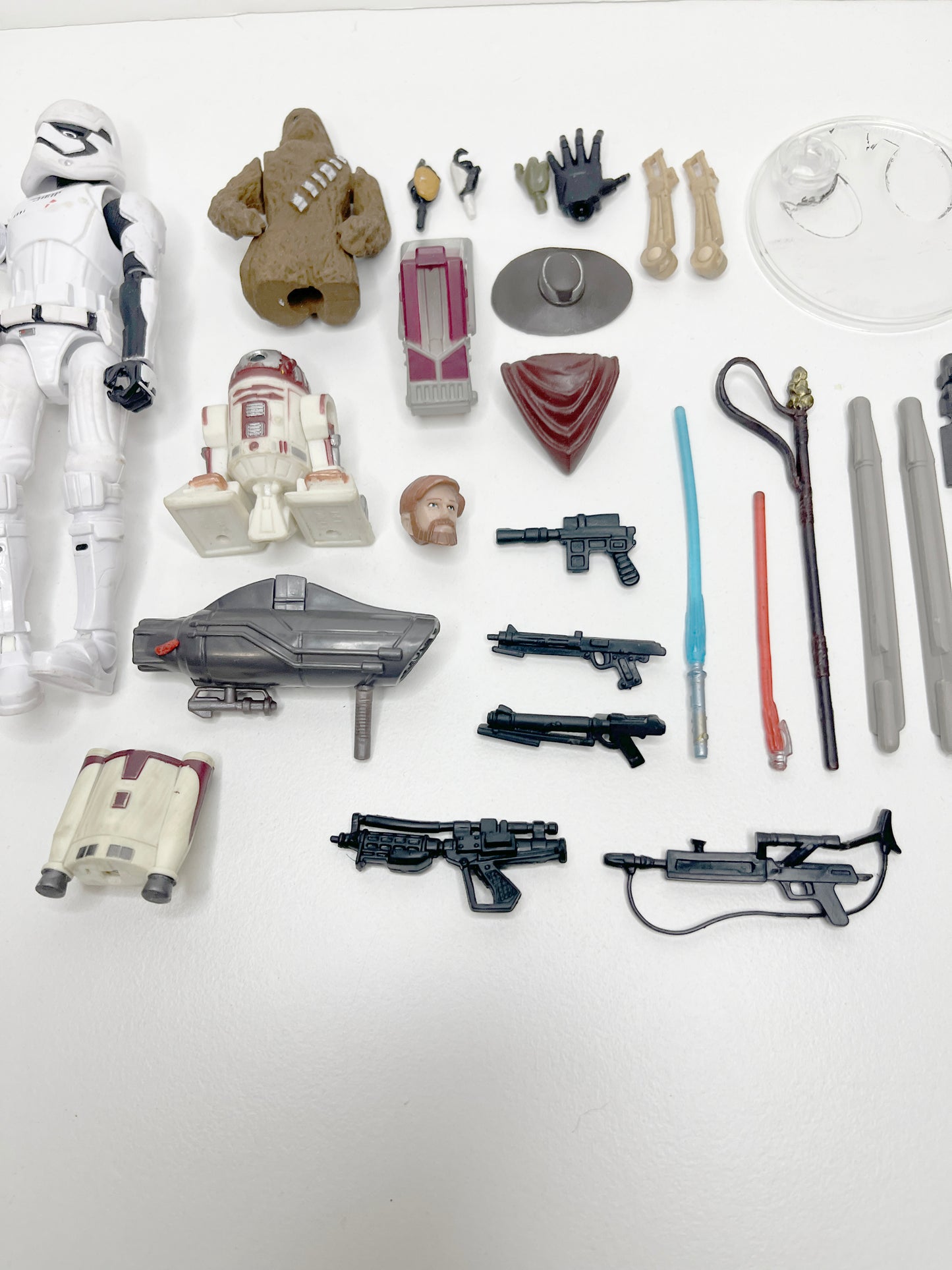 Non-LEGO Salvage: Star Wars Action Figure Parts