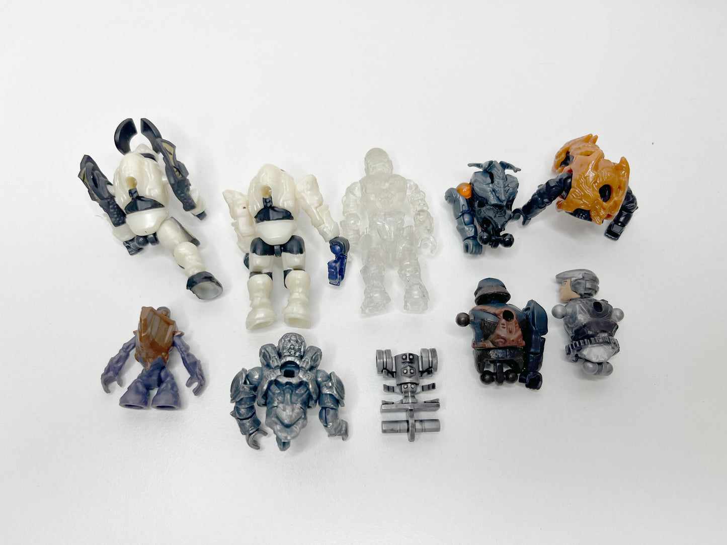 Non-LEGO Salvage: Mega Bloks Construx Halo Figure & Armor Customizer Spare Parts Lot