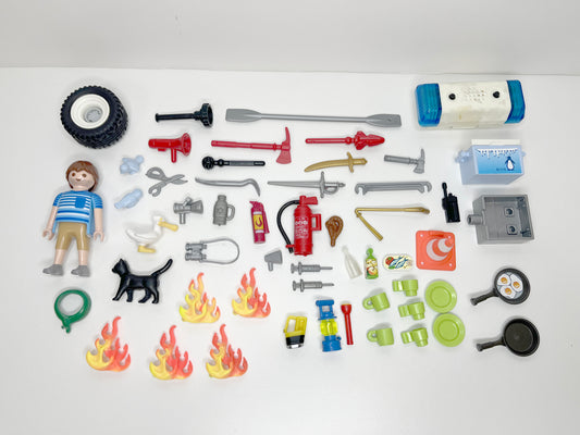 Non-LEGO Salvage: Playmobil Parts & Accessories LOT