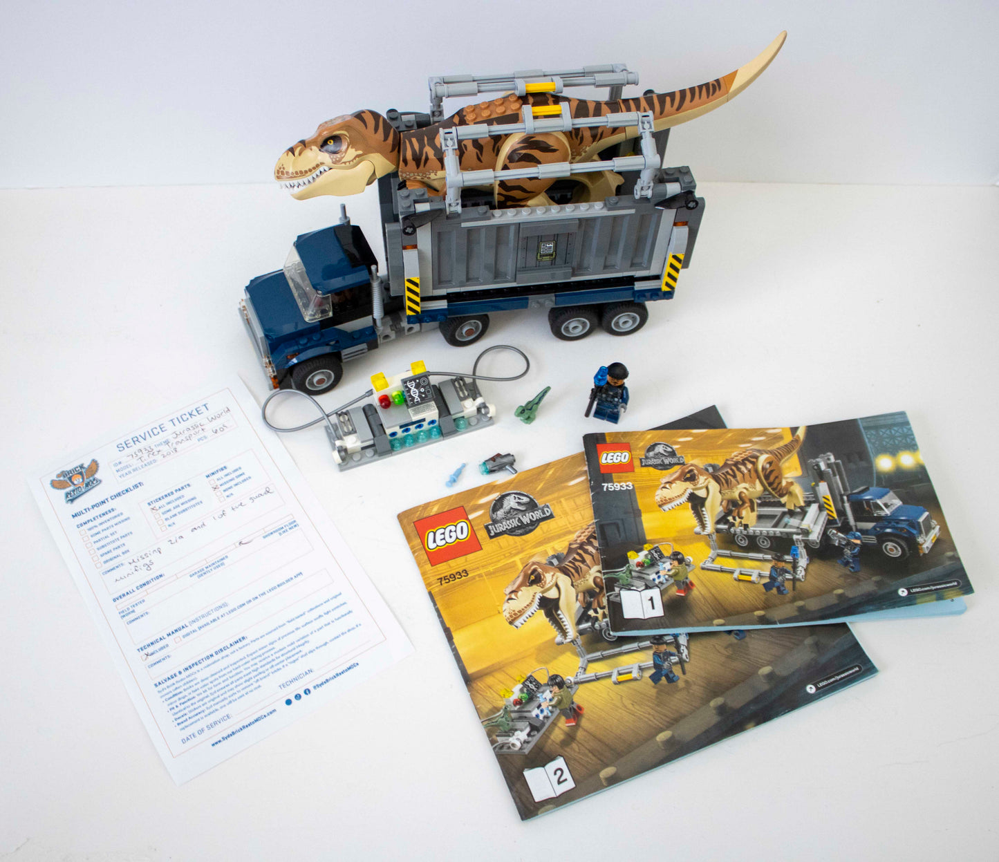 75933 Jurassic World: T.Rex Transport