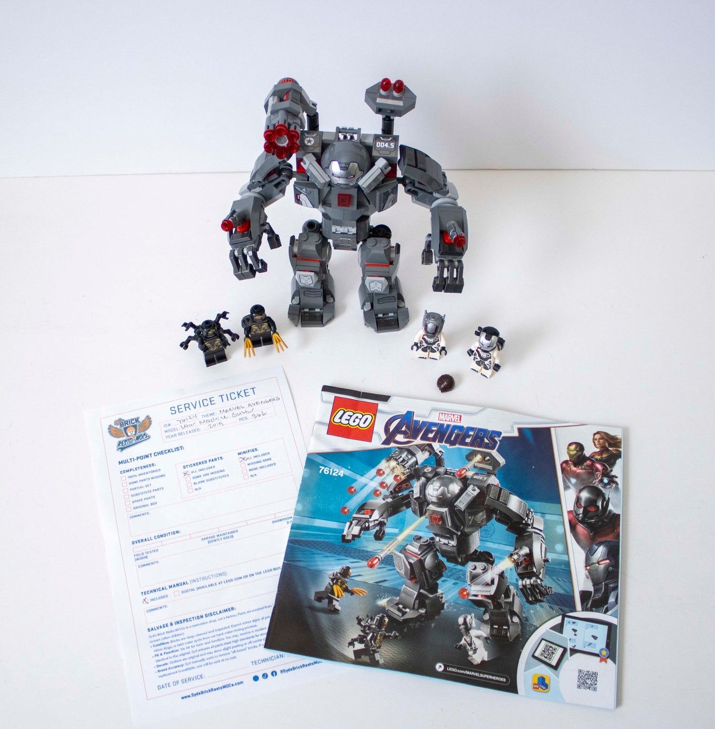 76124 Marvel Avengers: War Machine Buster