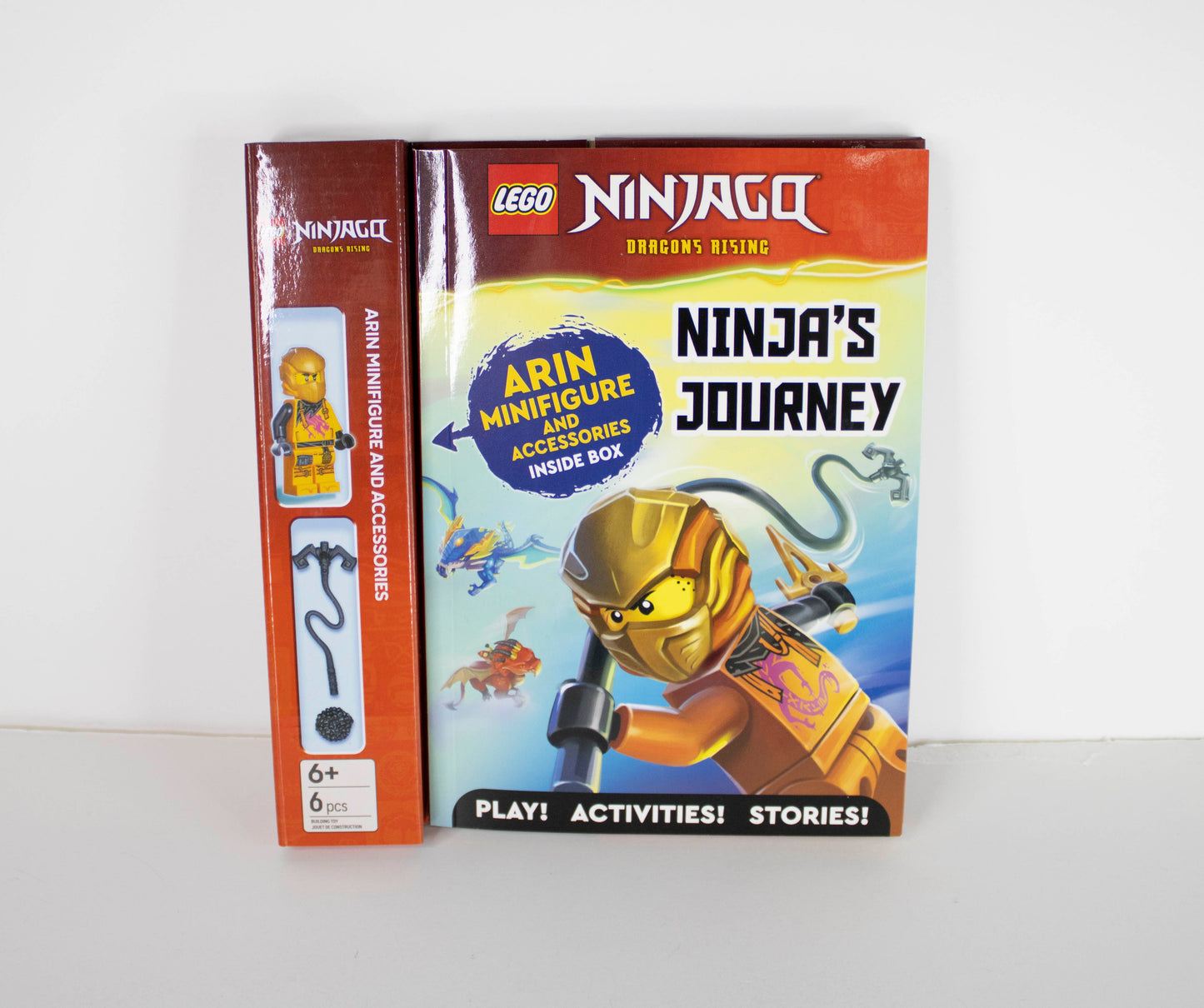 Books: LEGO Ninjago - Ninja's Journey Book with Arin Minifigure (NEW)