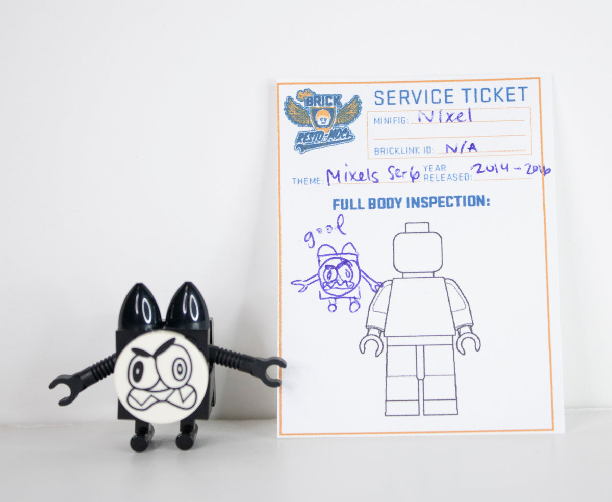 Minifig: Nixel (Mixels)